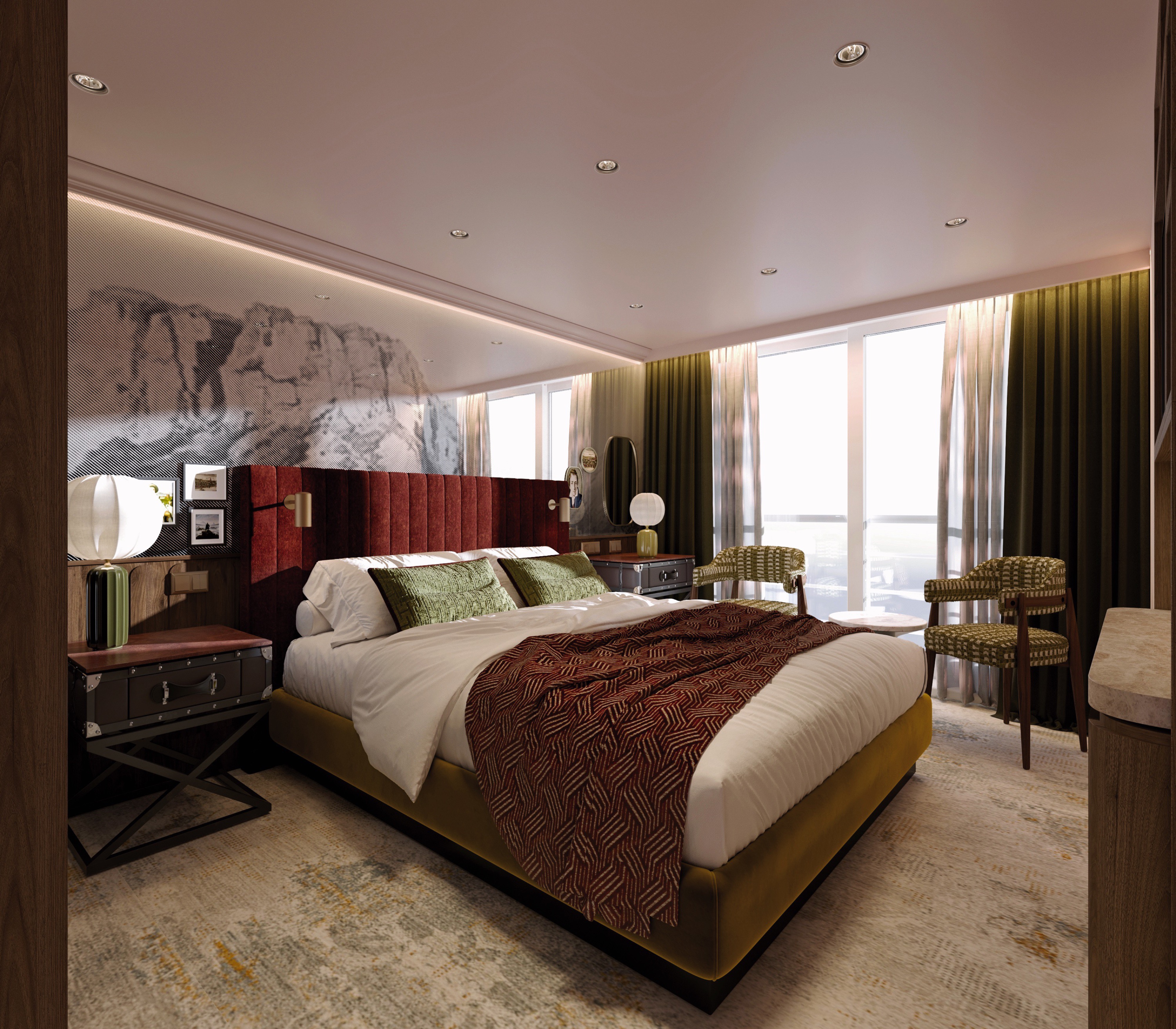 Deluxe Cabin with French Balcony